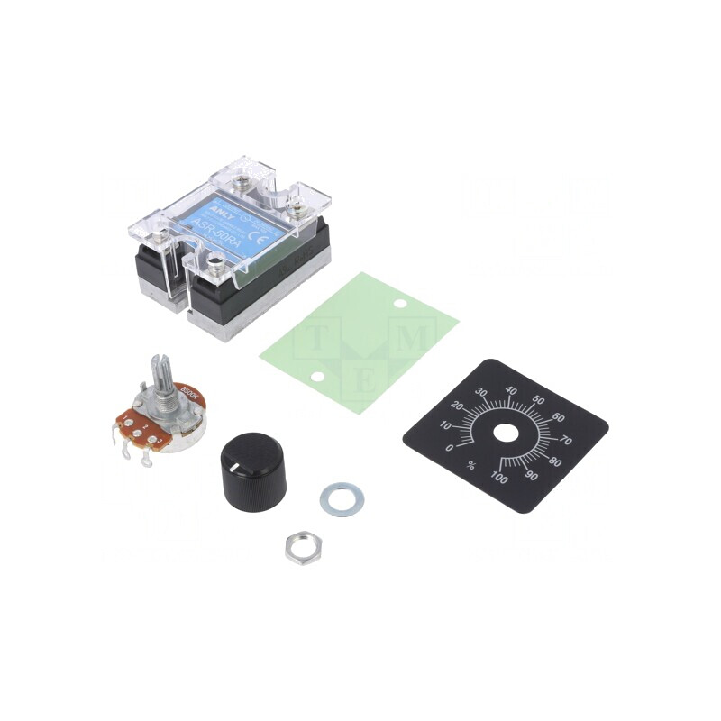 Releu Semiconductor 50A 24-280VAC 1-Fazat ASR-50RA | Electronic-mag.ro | Componente Electronice Releu Semiconductor 50A 24-280VAC 1-Fazat ASR-50RA | Electronic-mag.ro | Componente Electronice