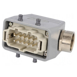 Conector HDC mufă tată EPIC KIT 16A 500V M25 | Electronic-mag.ro | Componente Electronice