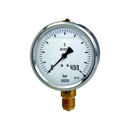 Manometru 0-400bar 63mm Filet M12 1.5 | Electronic-mag.ro | Componente Electronice