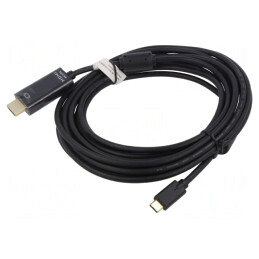 Adaptor HDMI 2.0 la USB C 5m Negru | Electronic-mag.ro | Componente Electronice