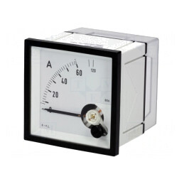 Ampermetru True RMS pe Panou 0-120A Clasa 1,5 EQN72 | Electronic-mag.ro | Componente Electronice