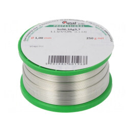Sârmă de lipit fără plumb 1mm 0,25kg | Electronic-mag.ro | Componente Electronice