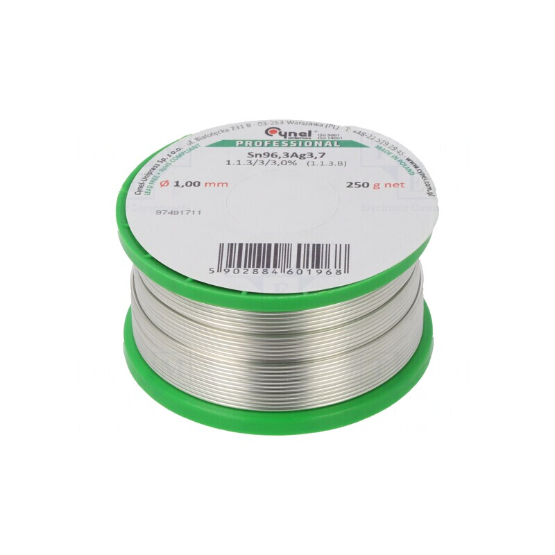 Sârmă de lipit fără plumb 1mm 0,25kg | Electronic-mag.ro | Componente Electronice Sârmă de lipit fără plumb 1mm 0,25kg | Electronic-mag.ro | Componente Electronice