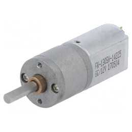 Motor DC cu Transmisie 12V 1.6A 29rot/min Metal Gearmotor | Electronic-mag.ro | Componente Electronice