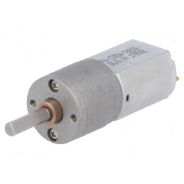 Motor DC cu Transmisie 6V 150rpm 100:1 Metal Gearmotor | Electronic-mag.ro | Componente Electronice
