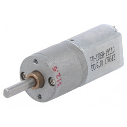 Motor DC cu Transmisie 6V 2,9A 46RPM | Electronic-mag.ro | Componente Electronice