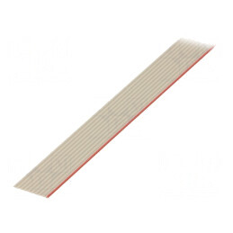 Cablu Bandă Litat Cu 10x28AWG Neecranat PVC 1,27mm | Electronic-mag.ro | Componente Electronice