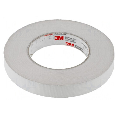 Bandă Electroizolantă Albă 19mm x 55m | Electronic-mag.ro | Componente Electronice