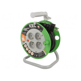 Prelungitor alimentare 10m, 4 prize, negru | Electronic-mag.ro | Componente Electronice