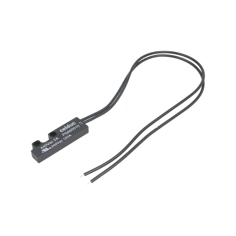 Senzor Reed 51x16x7mm cu Cablu 0,35m SPST-NO 2A | Electronic-mag.ro | Componente Electronice