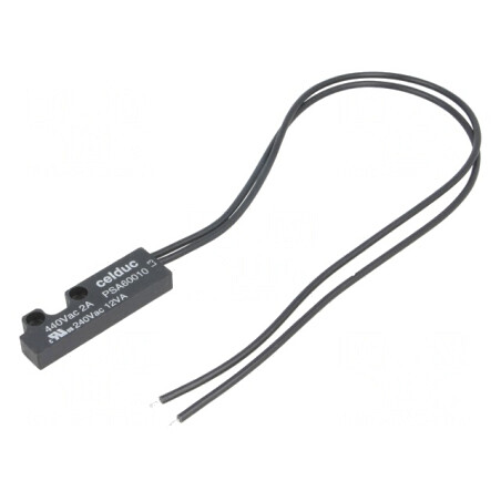 Senzor Reed 51x16x7mm cu Cablu 0,35m SPST-NO 2A | Electronic-mag.ro | Componente Electronice