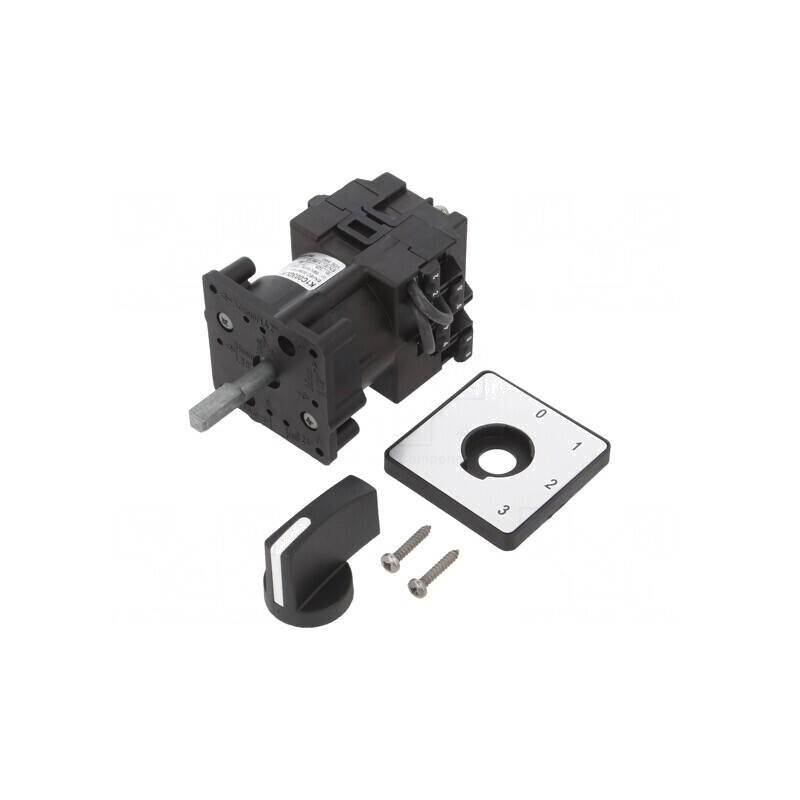 Comutator cu Came 4 Poziții 12A pentru Încastrare | Electronic-mag.ro | Componente Electronice