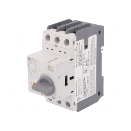 Întrerupător Motor 0,55kW 220-690V pentru Șină DIN IP20 | Electronic-mag.ro | Componente Electronice