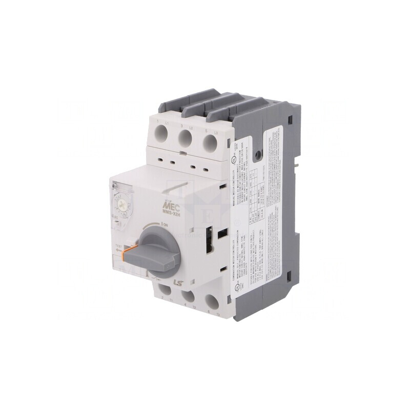 Întrerupător Motor 0,25kW 220-690V pentru Șină DIN IP20 | Electronic-mag.ro | Componente Electronice