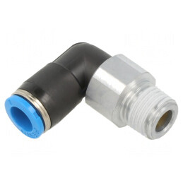 Racord Push-In Filetat 90° 0,95-6bar 0-60°C | Electronic-mag.ro | Componente Electronice