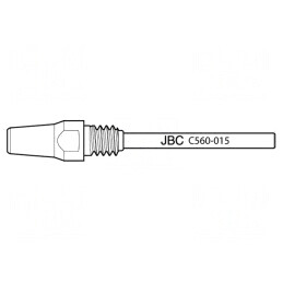 Tip for Desoldering Irons 5.2x3mm Longlife