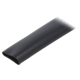 Tub de protecţie PVC neagră 7,34mm 30,48m | Electronic-mag.ro | Componente Electronice