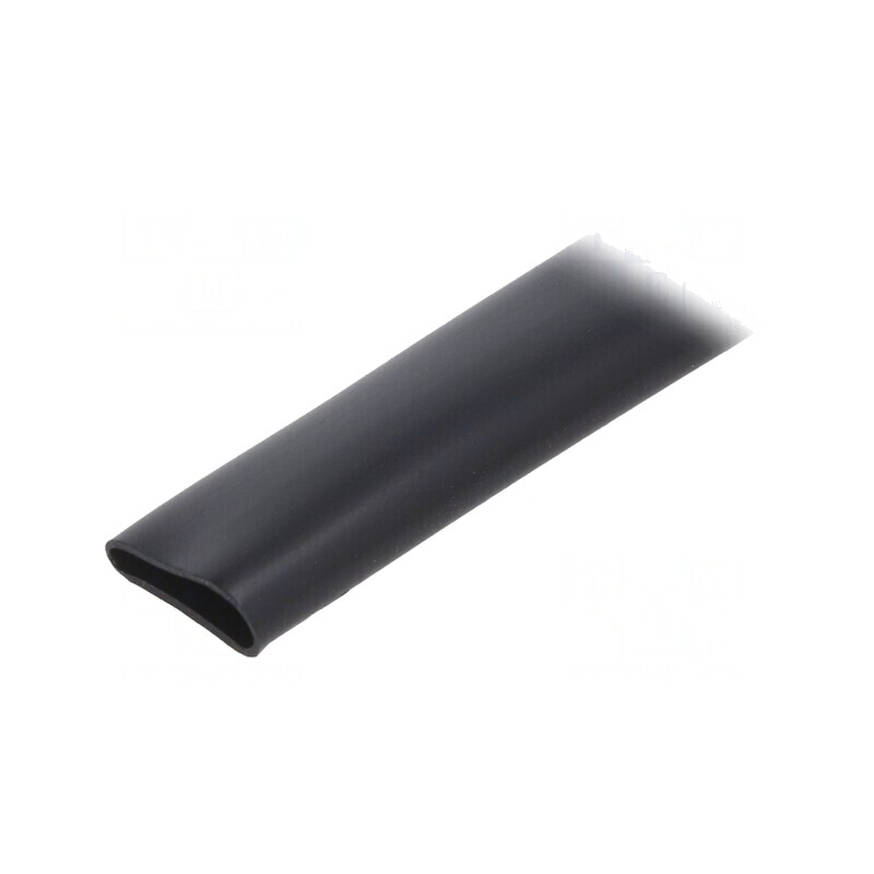 Tub de protecţie PVC neagră 7,34mm 30,48m | Electronic-mag.ro | Componente Electronice