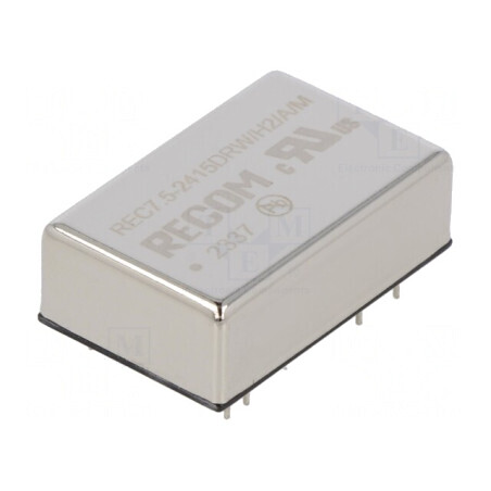 Convertor DC/DC 7.5W 18-36V la 15V/-15V | Electronic-mag.ro | Componente Electronice