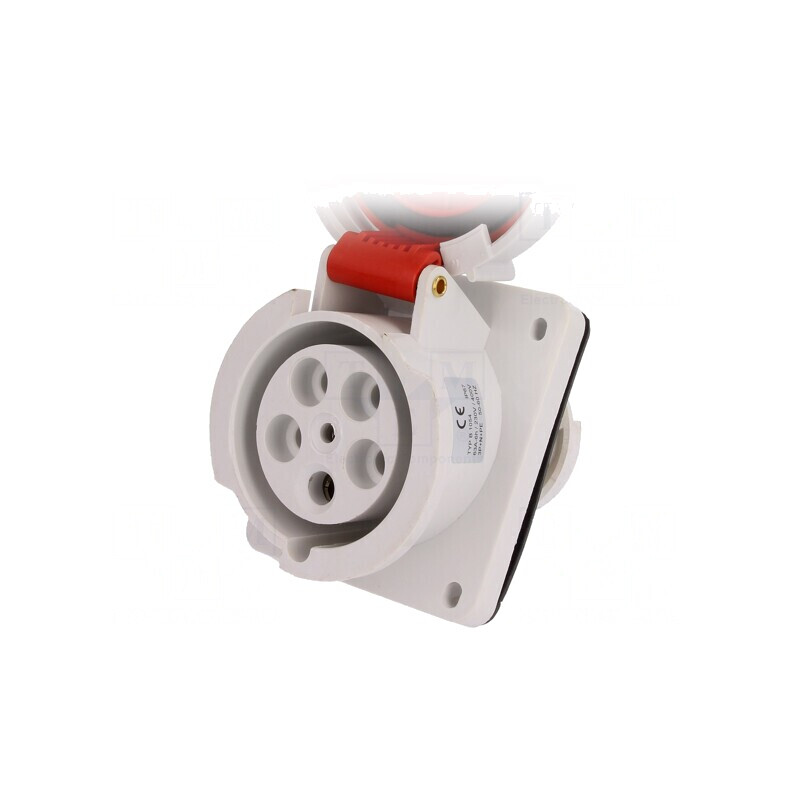 Conector Alimentare AC Trifazat Soclu Mamă 63A 400VAC IP67 | Electronic-mag.ro | Componente Electronice
