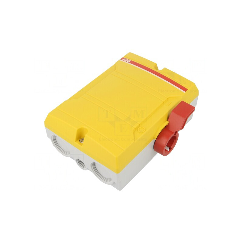 Întrerupător Separator de Siguranță 4 Poli 25A IP65 11kW | Electronic-mag.ro | Componente Electronice
