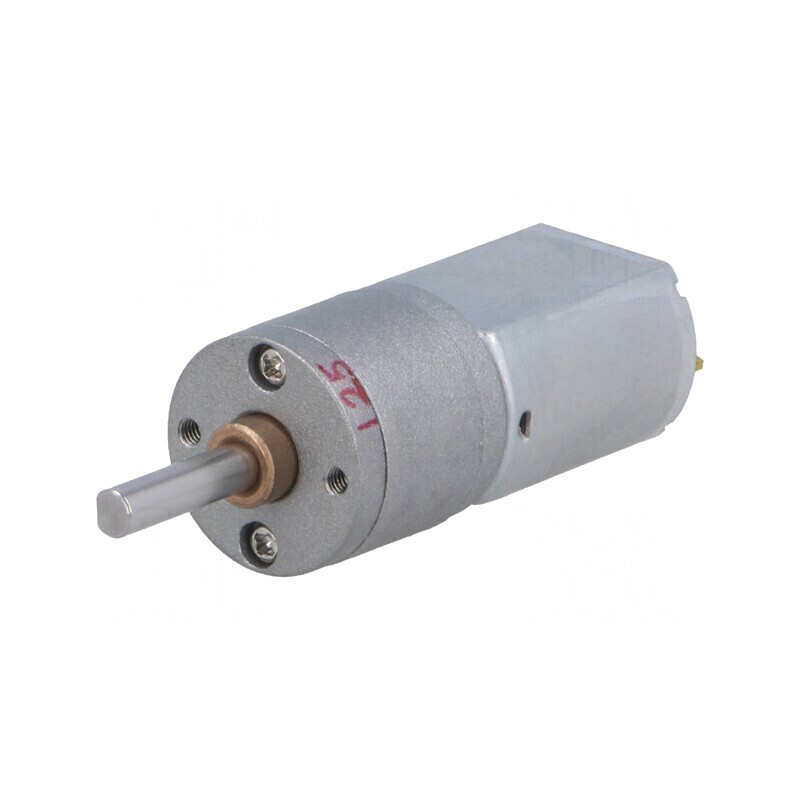 Motor DC cu Transmisie 12V 1.6A Ax Crestătură D 125:1 Metal 20x44 mm | Electronic-mag.ro | Componente Electronice Motor DC cu Transmisie 12V 1.6A Ax Crestătură D 125:1 Metal 20x44 mm | Electronic-mag.ro | Componente Electronice