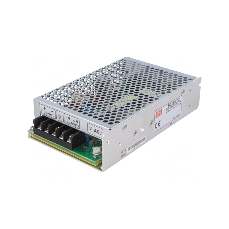 Convertor DC/DC 50.4W 19-36V la 12V 4.2A SD-50B-12 | Electronic-mag.ro | Componente Electronice Convertor DC/DC 50.4W 19-36V la 12V 4.2A SD-50B-12 | Electronic-mag.ro | Componente Electronice