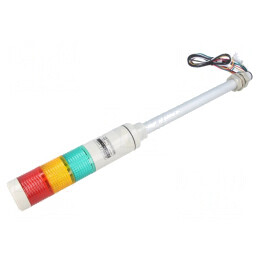 Semnalizator Coloană LED Roşu/Ambră/Verde 24V | Electronic-mag.ro | Componente Electronice