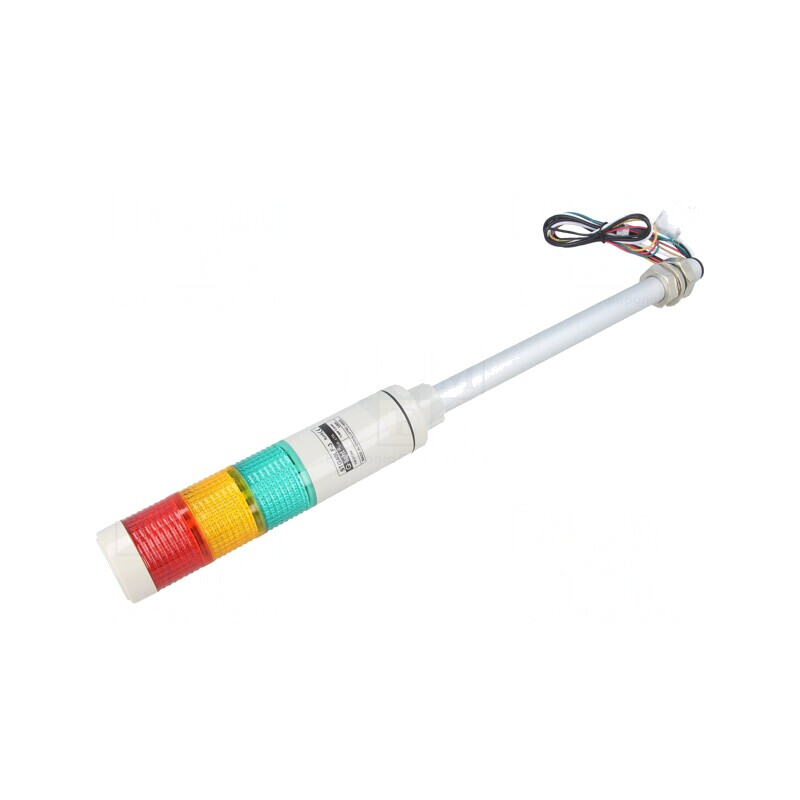 Semnalizator Coloană LED Roşu/Ambră/Verde 24V | Electronic-mag.ro | Componente Electronice