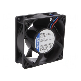 Ventilator DC Axial 24V 92mm 80m3/h 35dBA | Electronic-mag.ro | Componente Electronice