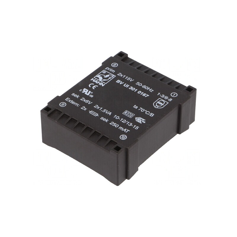 Transformator încapsulat 3VA 115VAC 6V 250mA PCB | Electronic-mag.ro | Componente Electronice Transformator încapsulat 3VA 115VAC 6V 250mA PCB | Electronic-mag.ro | Componente Electronice