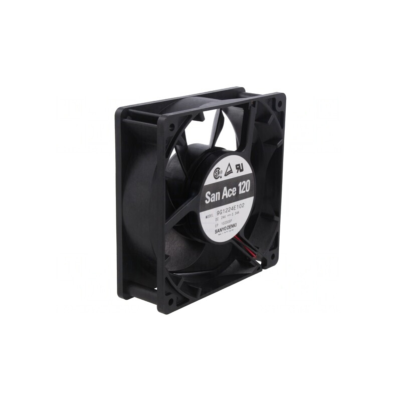 Ventilator axial DC 24V 120mm 46dBA | Electronic-mag.ro | Componente Electronice