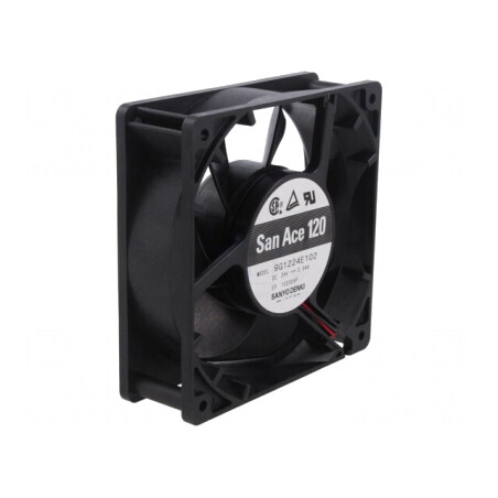 Ventilator axial DC 24V 120mm 46dBA | Electronic-mag.ro | Componente Electronice
