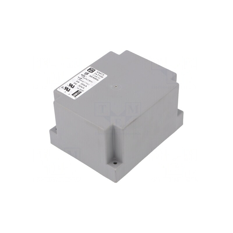 Transformator încapsulat 60VA 115/230V 6V 5A PCB | Electronic-mag.ro | Componente Electronice