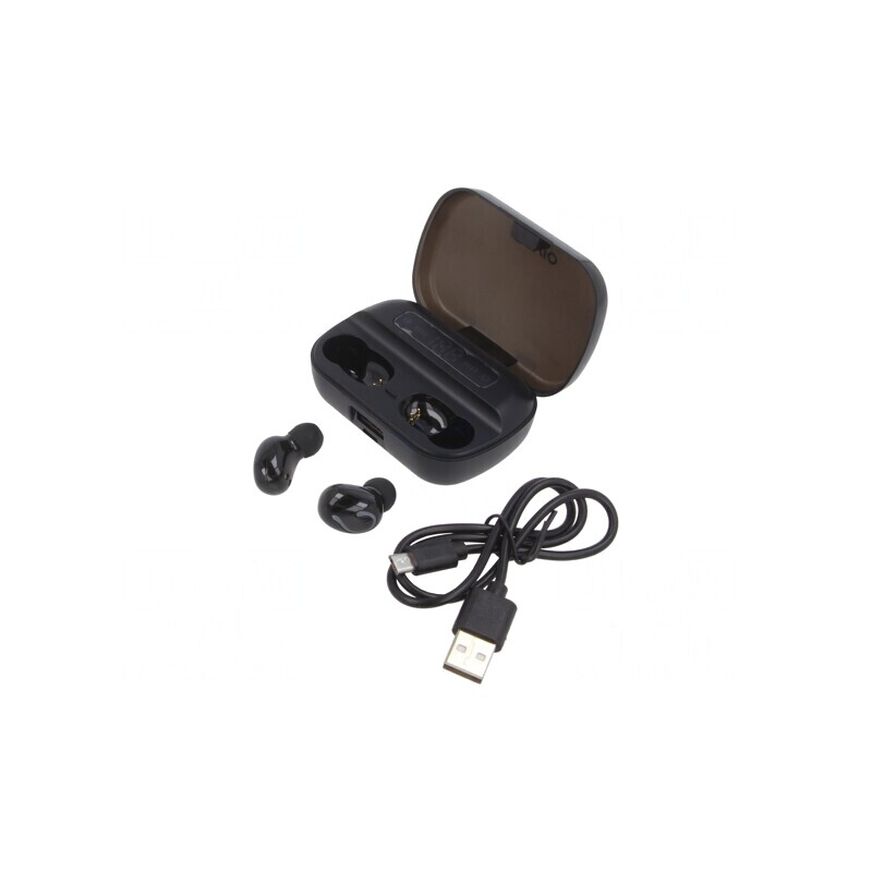 Căști Wireless cu Microfon Negru 20Hz-20kHz 10m 32Ω 40mAh | Electronic-mag.ro | Componente Electronice