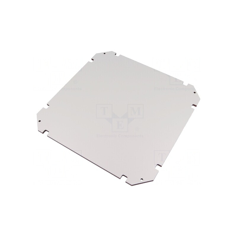Placă de montare izolantă 250x250x5mm GEOS | Electronic-mag.ro | Componente Electronice