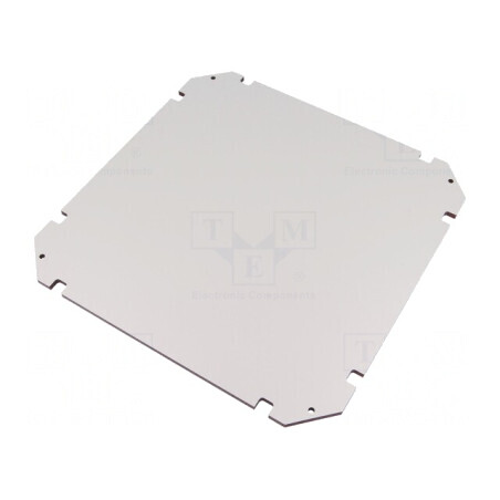 Placă de montare izolantă 250x250x5mm GEOS | Electronic-mag.ro | Componente Electronice