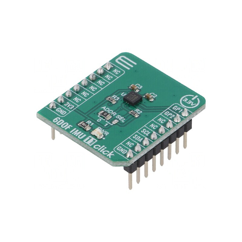 Senzor 6DOF IMU cu Accelerometru, Magnetometru și Termometru 11 Click | Electronic-mag.ro | Componente Electronice Senzor 6DOF IMU cu Accelerometru, Magnetometru și Termometru 11 Click | Electronic-mag.ro | Componente Electronice