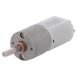 Motor DC cu transmisie metalică 12V 90RPM 156:1 20x44mm | Electronic-mag.ro | Componente Electronice