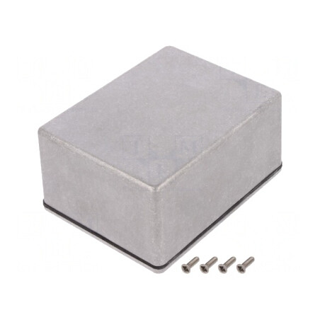 Carcasă Universală Aluminiu 90x115x55mm Naturală | Electronic-mag.ro | Componente Electronice