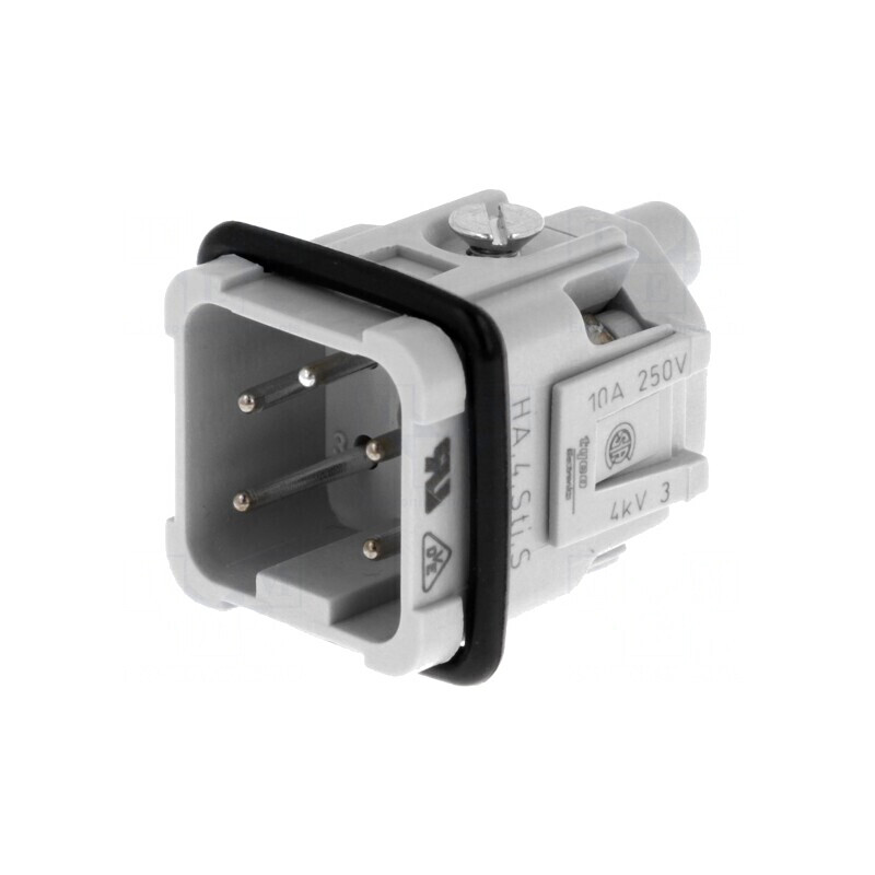 HDC Conector Inserturi Contact Tată 5 4 PE | Electronic-mag.ro | Componente Electronice