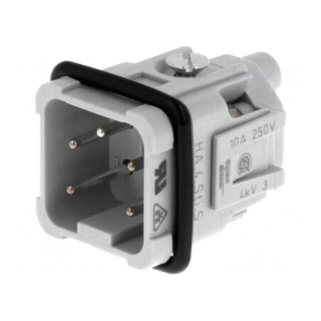 HDC Conector Inserturi Contact Tată 5 4 PE | Electronic-mag.ro | Componente Electronice