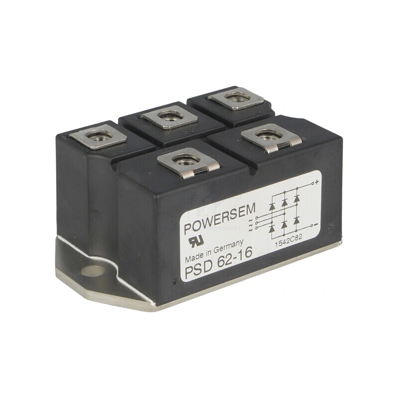 Punte Redresoare Trifazată 1,6kV 63A | Electronic-mag.ro | Componente Electronice