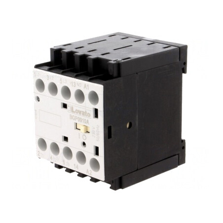 Contactor 3P 230VAC 9A NO x3 Auxiliar | Electronic-mag.ro | Componente Electronice