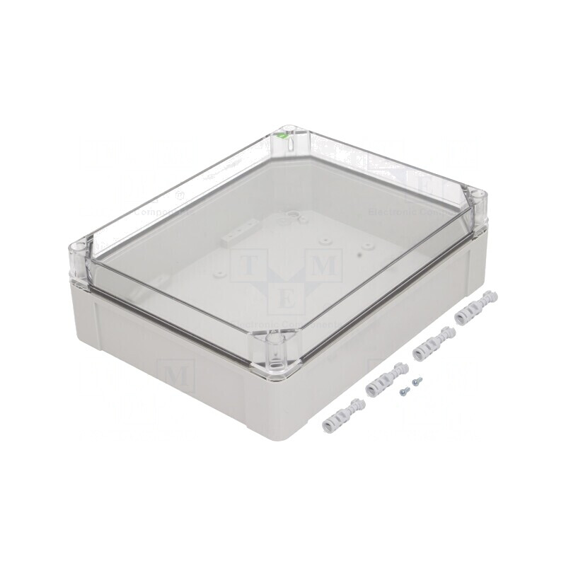 Carcasă Universală Industrial Gri 270x340x106mm | Electronic-mag.ro | Componente Electronice