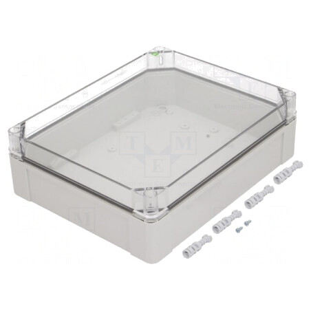 Carcasă Universală Industrial Gri 270x340x106mm | Electronic-mag.ro | Componente Electronice