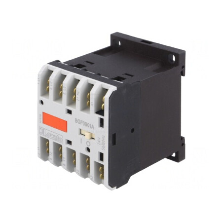 Contactor 3-pol 9A 24VAC Auxiliar NC | Electronic-mag.ro | Componente Electronice