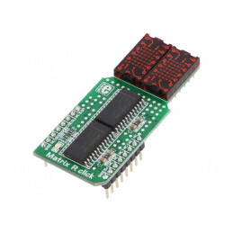 Click Board Matrice LED SPI MAX7219 5VDC | Electronic-mag.ro | Componente Electronice