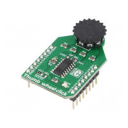Buton Selector Rotativ 10 Poziții THUMBWHEEL CLICK | Electronic-mag.ro | Componente Electronice