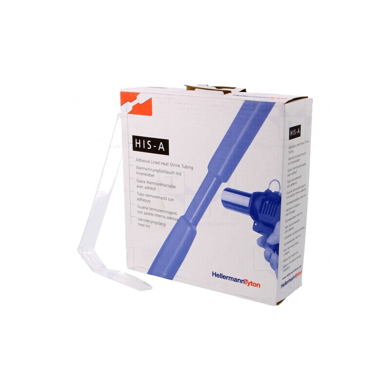 Manșon Termocontractabil cu Adeziv 12mm 5m | Electronic-mag.ro | Componente Electronice